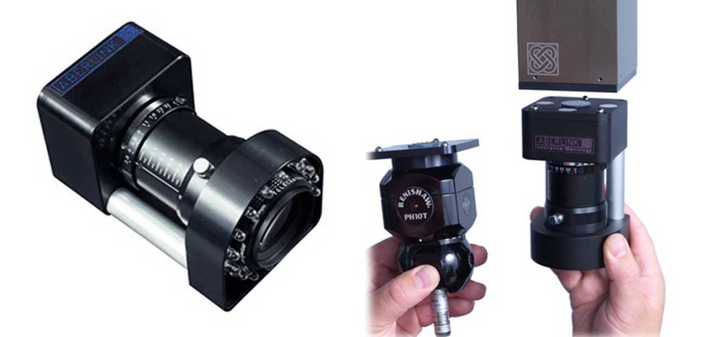 Cámara Aberlink para medida sin contacto.