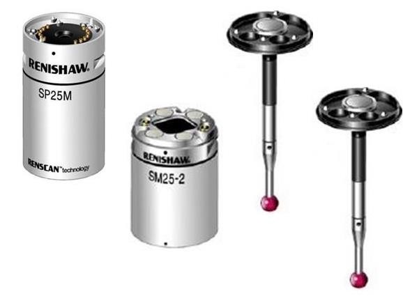 Palpadores de escaneado 3D Renishaw SP25